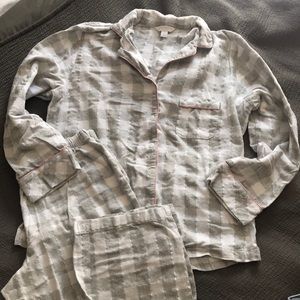 Flannel pajama set